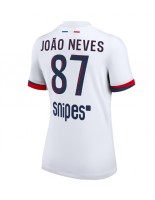 Ženske Nogometnih dresov Paris Saint-Germain Joao Neves #87 Gostujoči 2025-26 Kratki rokavi